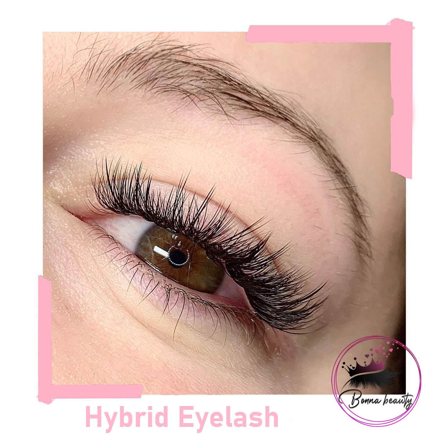 Hybrid eyelash extension in Bankstown 3 Eyelash extensions