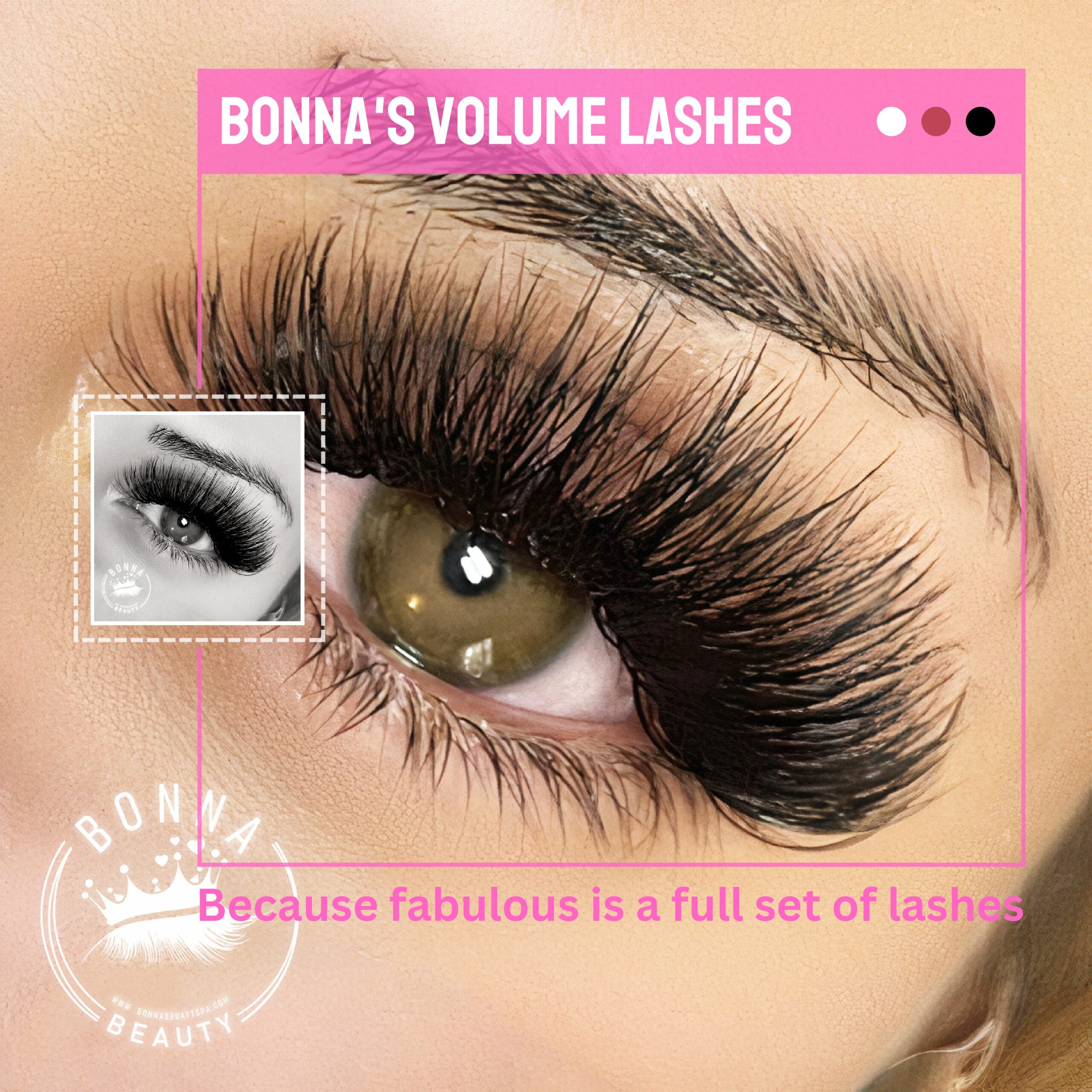 Volume Eyelash Extensions Premium Mega and Wispy styles Bonna Bankstown 1 scaled Academy Training Academy Training