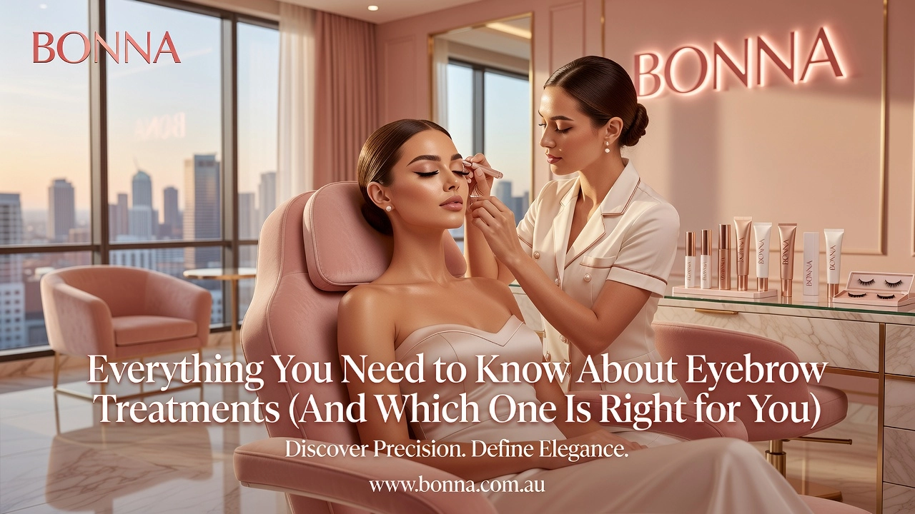 Professional header image for list-based article: Everything You Need to Know About Eyebrow Treatments (And...