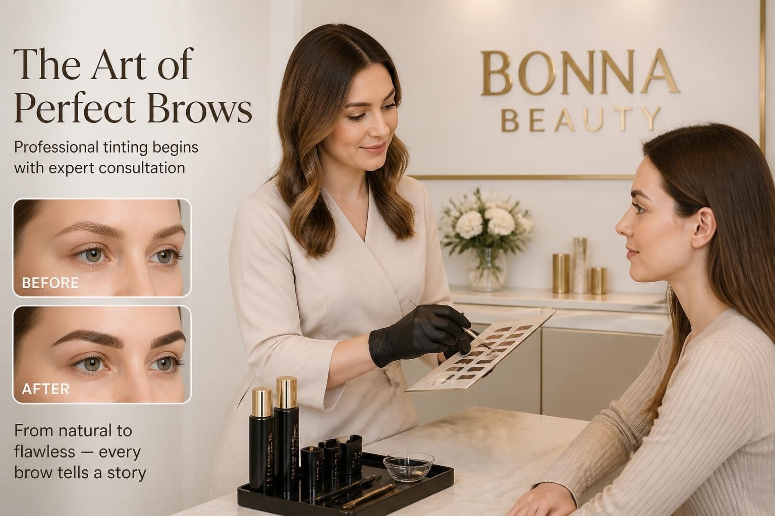 Salon Brow Tint Professional Guide to Eyebrow Tinting Parramatta