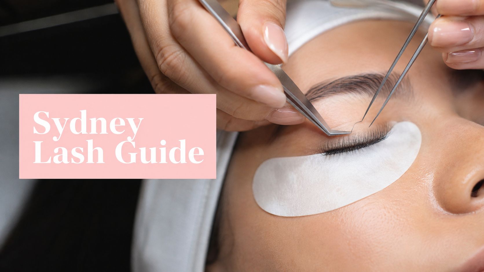 sydney eyelash extension lash application bonna beauty bonna beauty