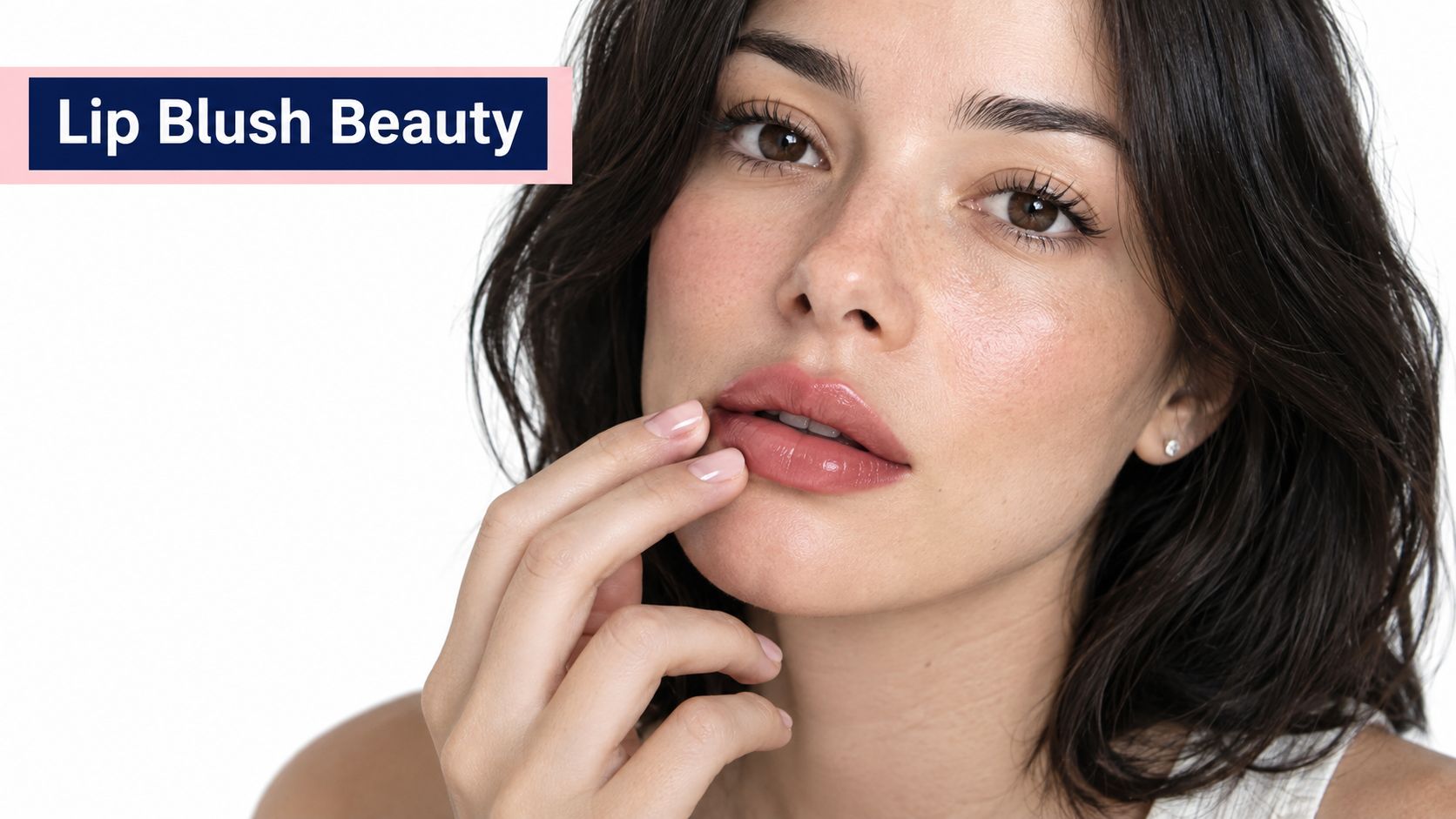 Cosmetic Tattooing Price List: 8 Sydney Options 3 A close-up portrait of a woman with natural makeup showcasing permanent lip blush tattoo procedure results.