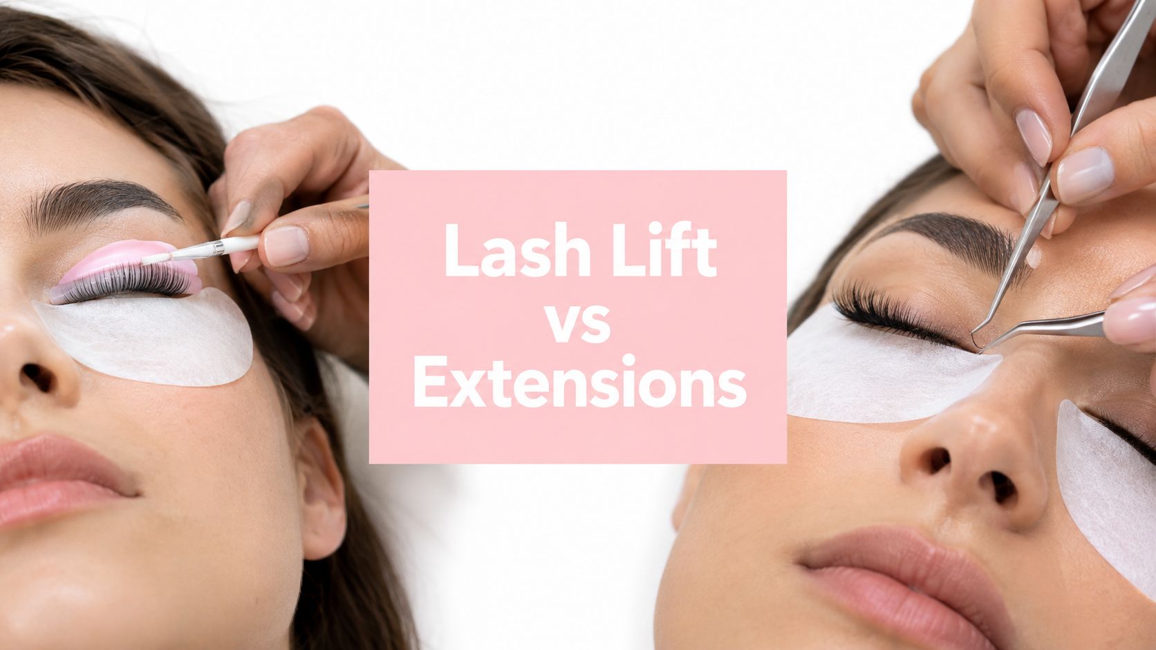 lash lift vs lash extensions lash comparison Parramatta bonna beauty | eyelash extensions sydney | lash extensions cost