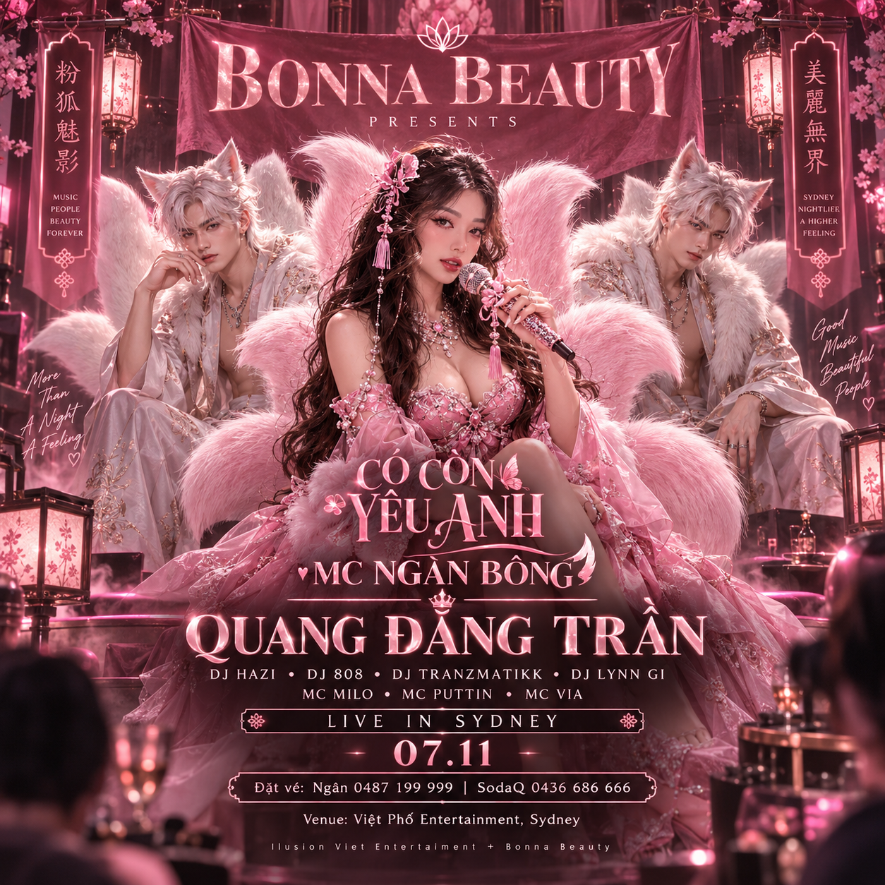 mc ngan bong Franchise