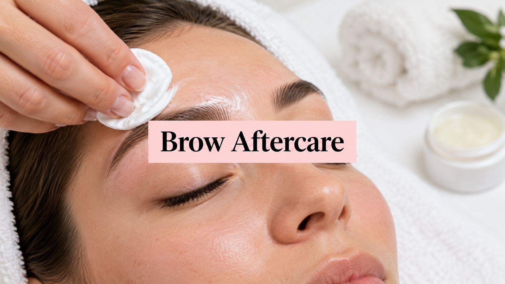 brow waxing aftercare eyebrow cleaning Bankstown brow care tips | brow waxing aftercare | eyebrow waxing Sydney