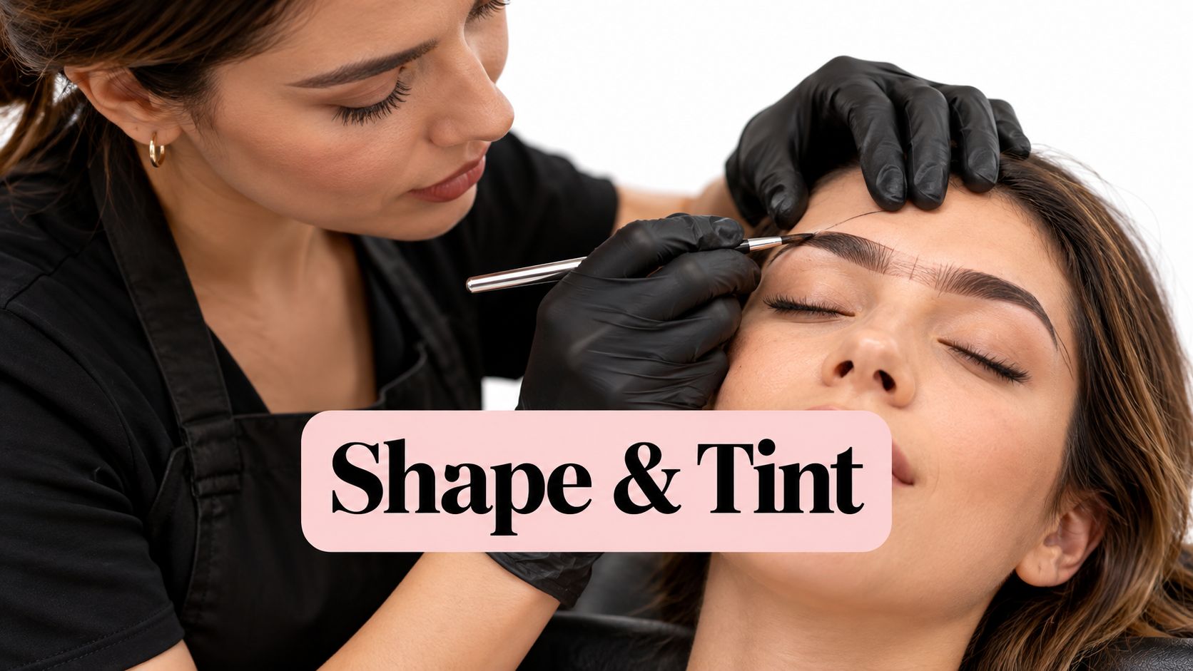 eyebrow shape and tint eyebrow service Bankstown brow mapping | brow tinting | eyebrow shape and tint