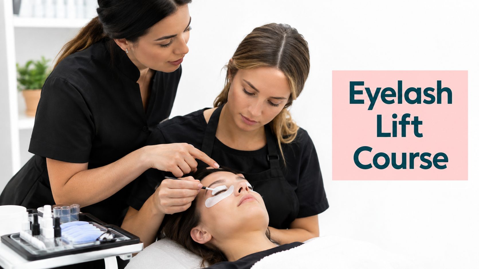 eyelash lifting course eyelash training Bankstown beauty course Sydney | Bonna Beauty academy | eyelash lifting course