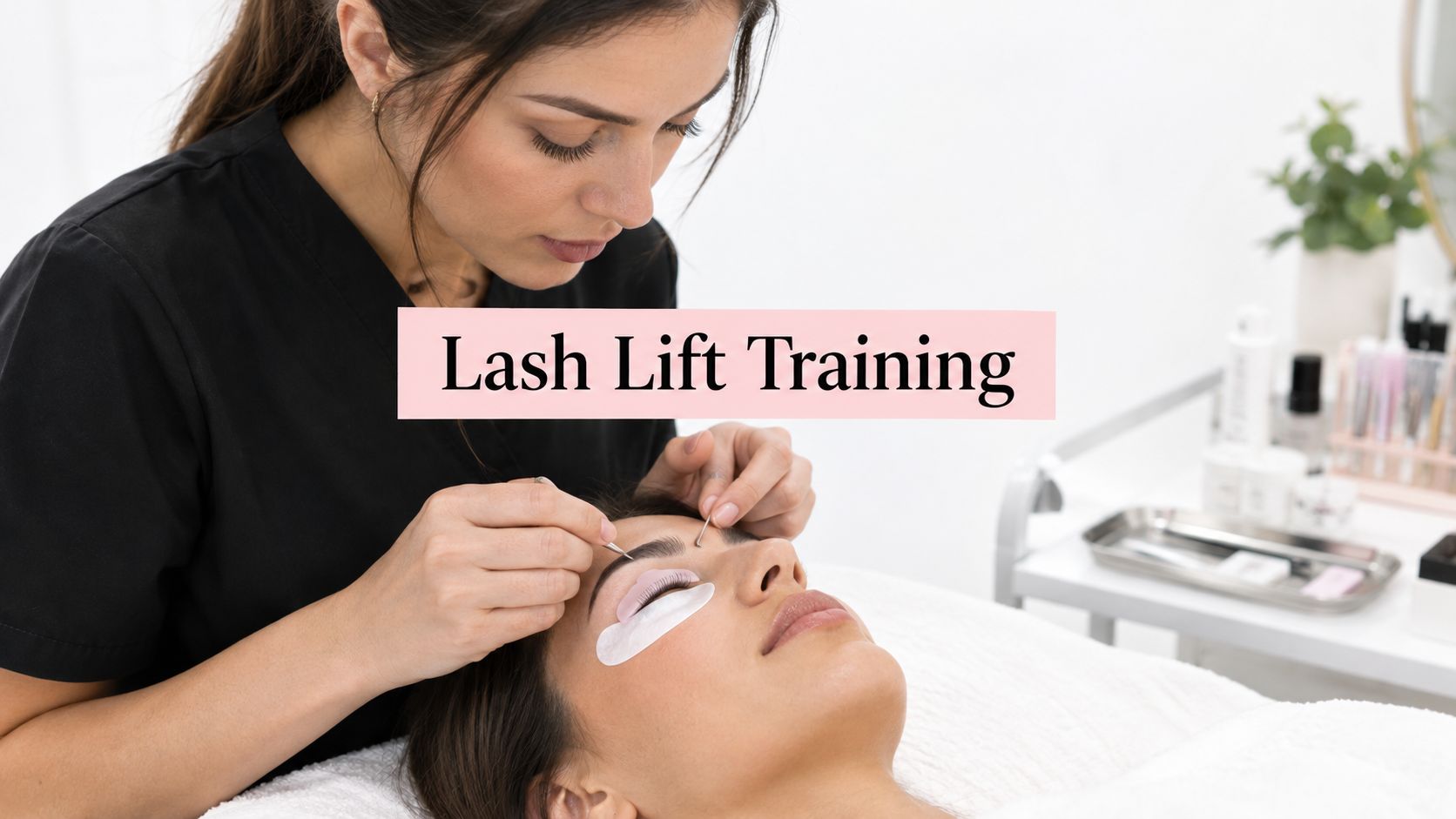lash lift training lash application Bankstown beauty academy Sydney | Bonna Beauty academy | eyelash lift certification
